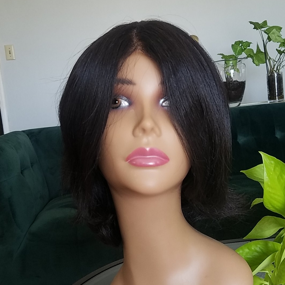 Full cap lace front wig new never worn